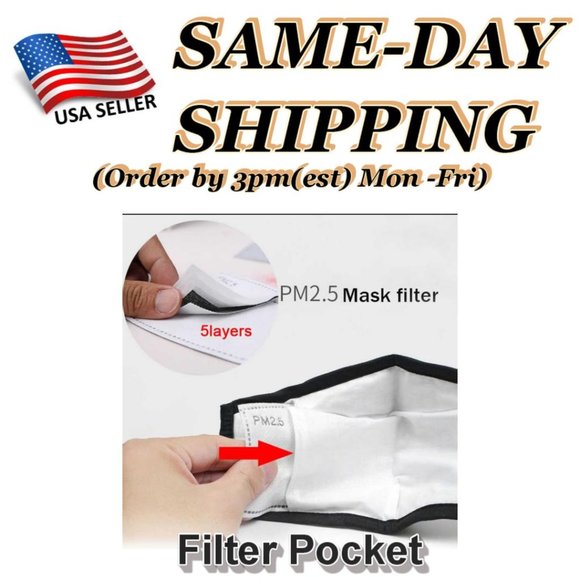 2pcs NIKE & Adidas Mask + FREE PM 2.5 Filters - Picture 4 of 11
